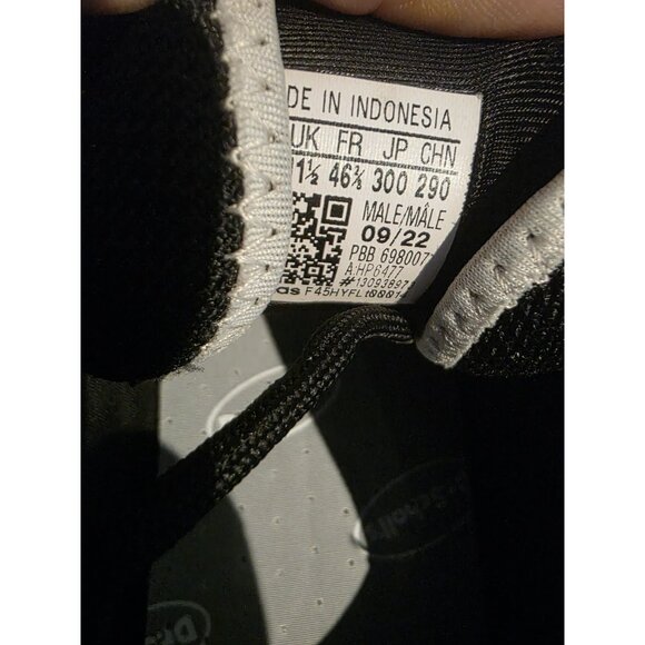 MEN'S ADIDAS ADIFOM SLTN  Black / Core Black / Cloud White HP6477 Shoes Size 12 - Picture 8 of 8
